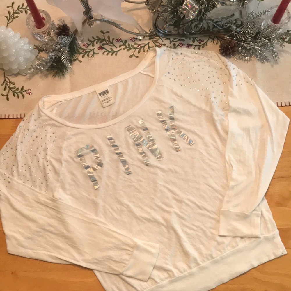 Pink Victoria’s Secret Women’s Shirt/Top